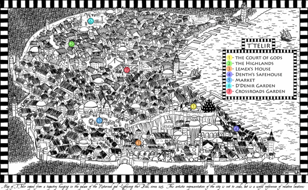 Warbreaker Map - coloured